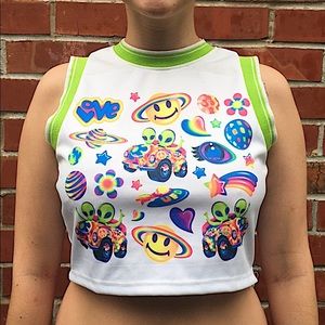 90’s style Cropped Jersey